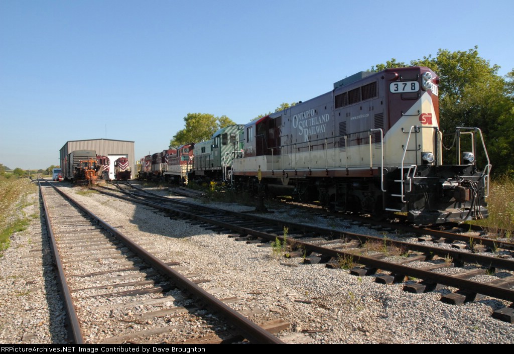 Ontario Southland Railway Salford Yard